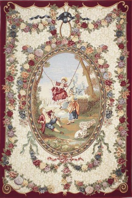41047 - Lady on a Swing - Red