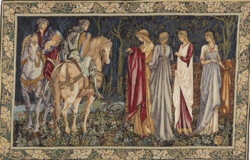 41058 - The Knight's Departure - Full Scene