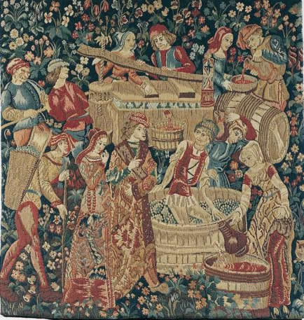 42490 - The Wine Harvest - Left Panel